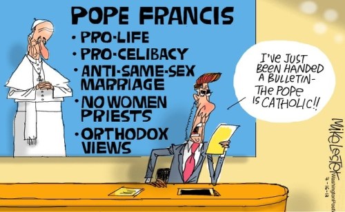 Pope is Catholic