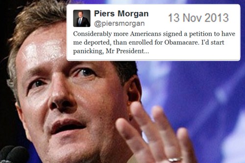 2013_11 13 Piers Morgan tweet