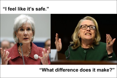 Sebelius and Clinton