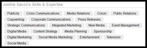 Justine Sacco's Skills & Expertise at LinkedIn