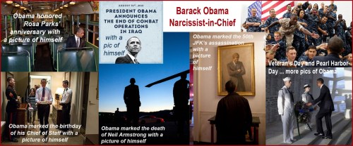 Narcissist in Chief - It's all about him