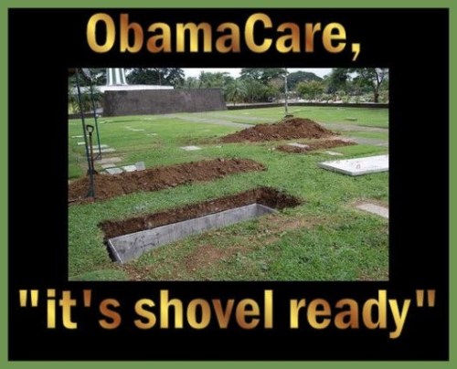 Obamacare it's shovel ready