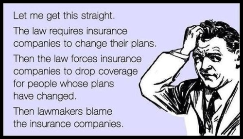 OBAMACARE You can't keep your plan