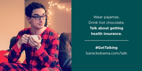 PajamaBoy says talk about insurance