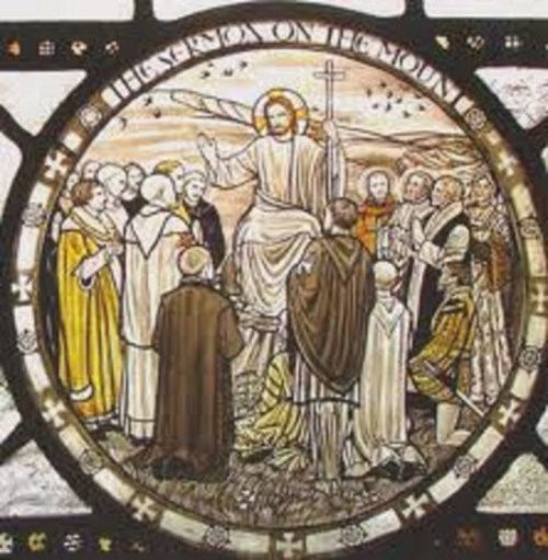 Sermon on the Mount window