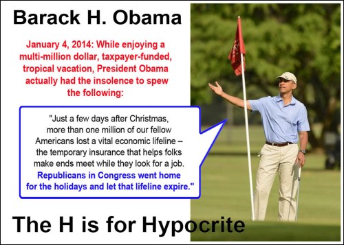 2014_01 04 The H is for Hypocrite