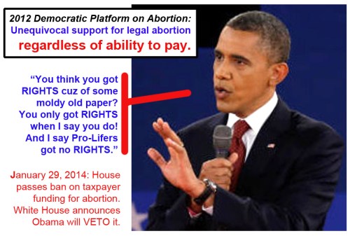 2014_01 29 Pro-Lifers got no rights