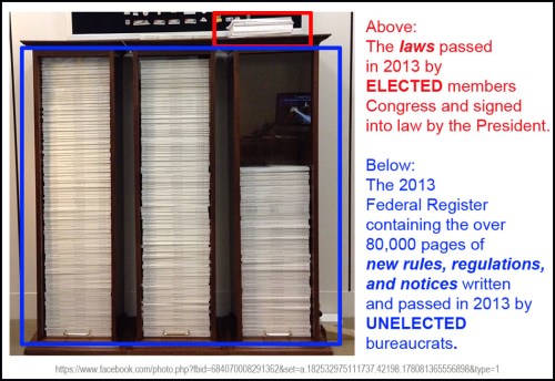 2014_01 Govt by unelected regulatory jackboots