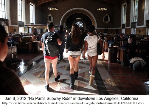 No Pants Subway Day