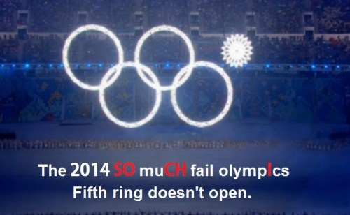 2014 SOCHI Ring doesn't open