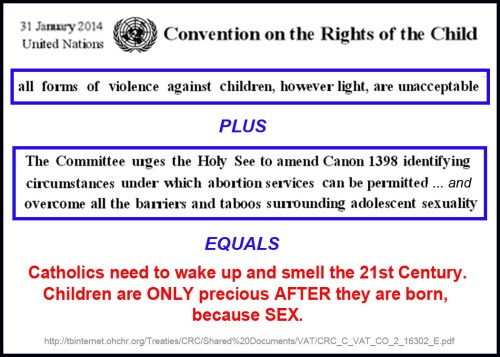 2014_01 31 UN tells RCC to CHANGE DOCTRINE
