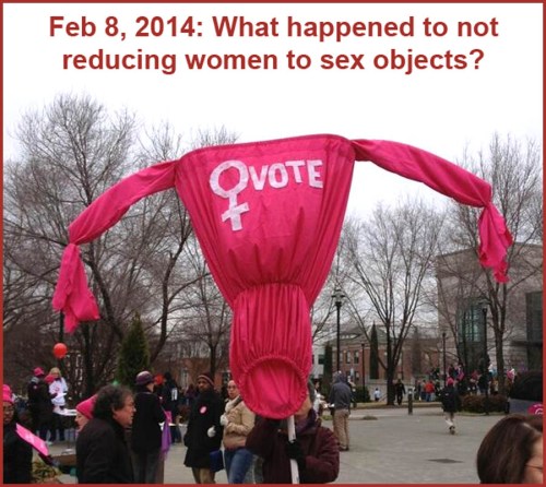 2014_02 08 Women vote with their lady parts