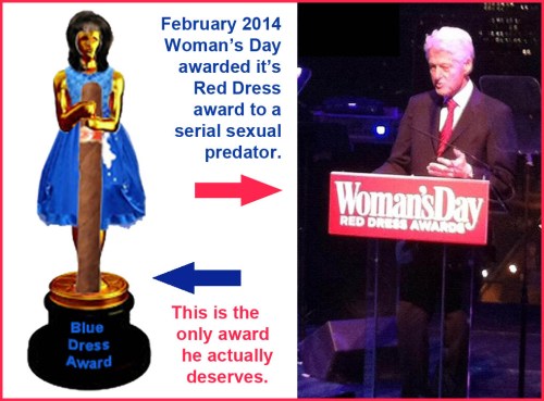 2014_02 Clinton deserves BLUE dress award