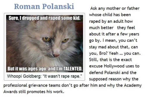 Roman Polanski child rapist