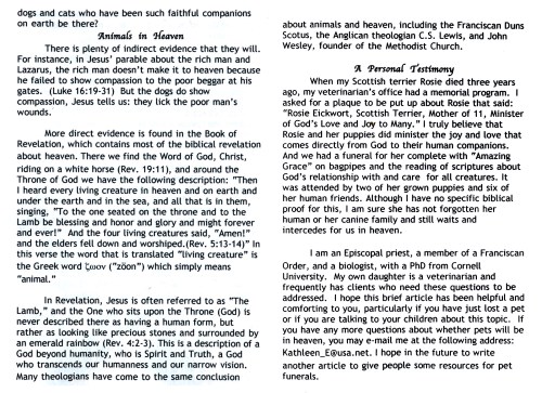 03 Do our pets go to Heaven