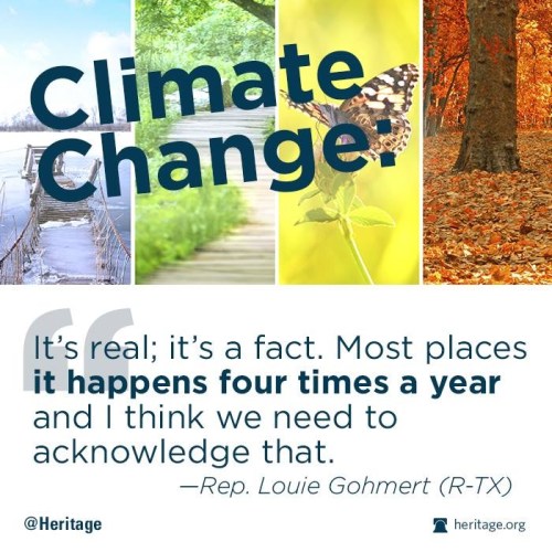 Climate Change - It happens four times a year