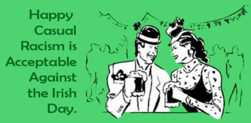 Happy casual racism day