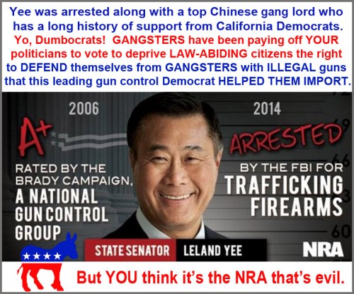 Leland Yee and gun control