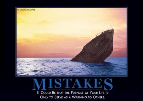 MISTAKES