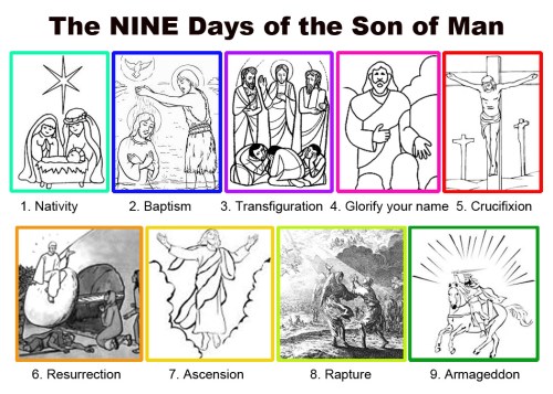 NINE days of the Son of Man