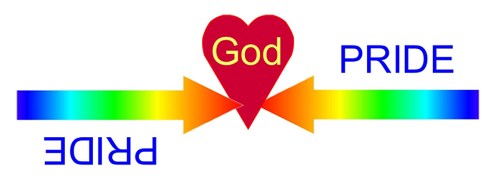 PRIDE and upside down PRIDE