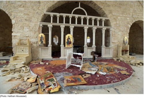 2014_04 01 Church smashed - Syria
