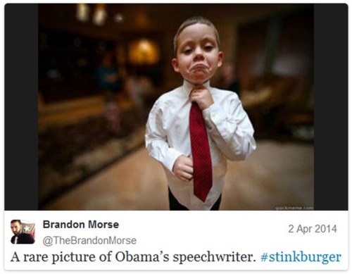 2014_04 02 Obama's juvenile speech