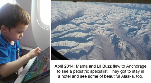 2014_04 13 L&W flew to Anchorage to see specialist