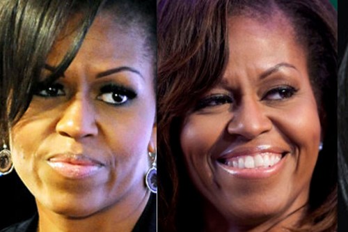 Angry eyes FLOTUS montage a