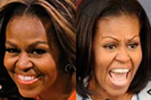 Angry eyes FLOTUS montage c