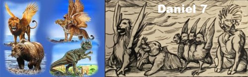 Daniel 7 - 4 beasts