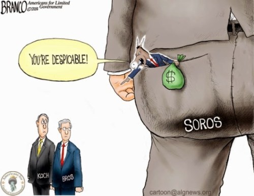 Soros and Dem hypocrisy