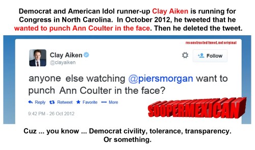 2012_10 26 Clay Aiken - punch Ann Coulter