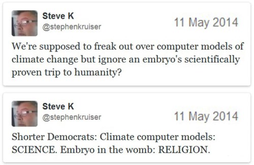2014_05 11 Kruiser tweets abortion climate change