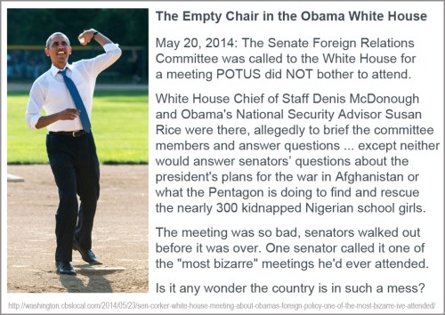 2014_05 20 Empty chair in Obama WH