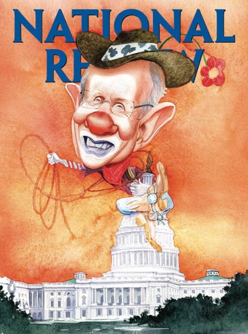 2014_06 National Review cover - Clown Reid