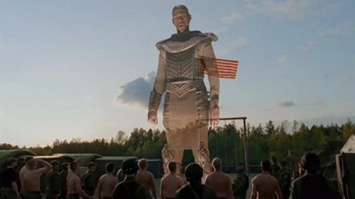 Stargate Apophis giant hologram