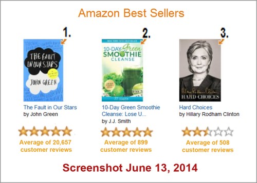 2014_06 13 Amazon best sellers