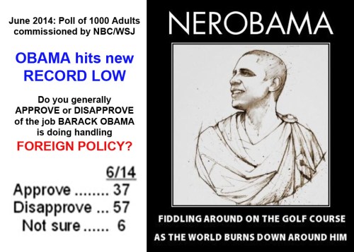 2014_06 Poll Obama handling foreign policy