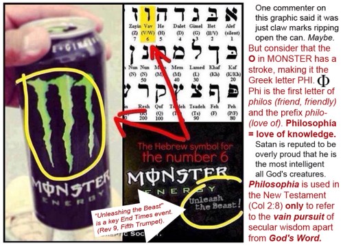 Monster Energy Drink label