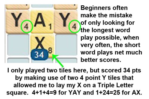 SCRABBLE short words