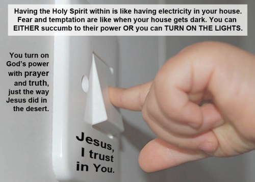 Turn on God's power within you