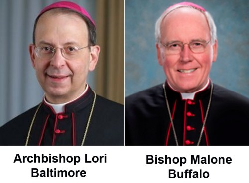 2014 Archbishop Lori and Bishop Malone