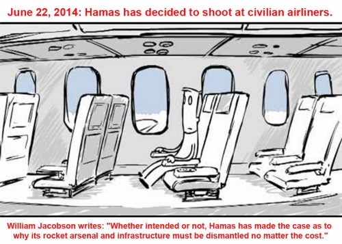 2014_07 22 Hamas shooting at civilian airliners