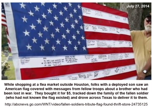 2014_07 27 Flag found and delivered