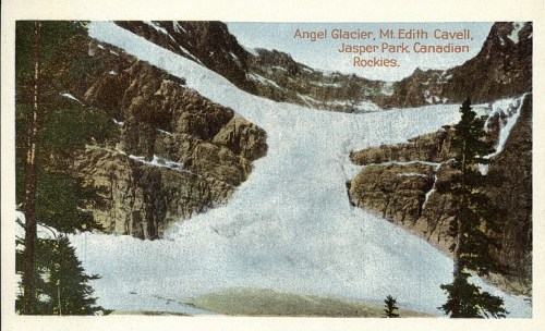 Angel Glacier Jasper Natl Park Canada postcard
