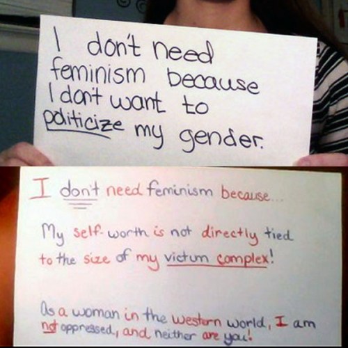 Don'tNeedFeminism 4
