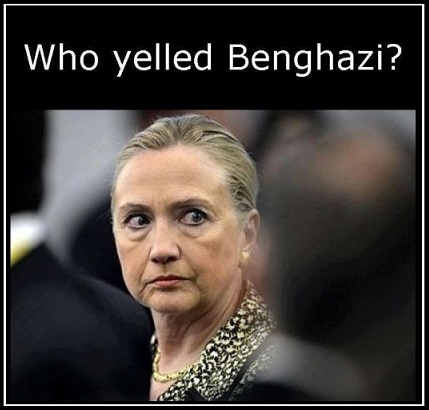 HILLARY Who yelled Benghazi