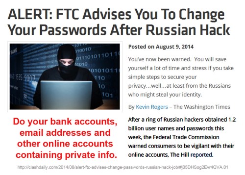 2014_08 09 Change passwords - Russian hack