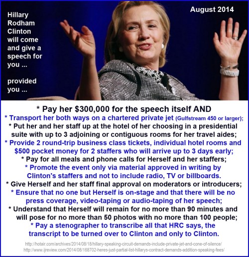 2014_08 HRC's speech requirements
